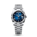 Rolex Day-Date White Gold Blue