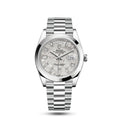 rolex day-date platinum meteorite