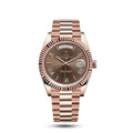 Rolex Day-Date chocolat