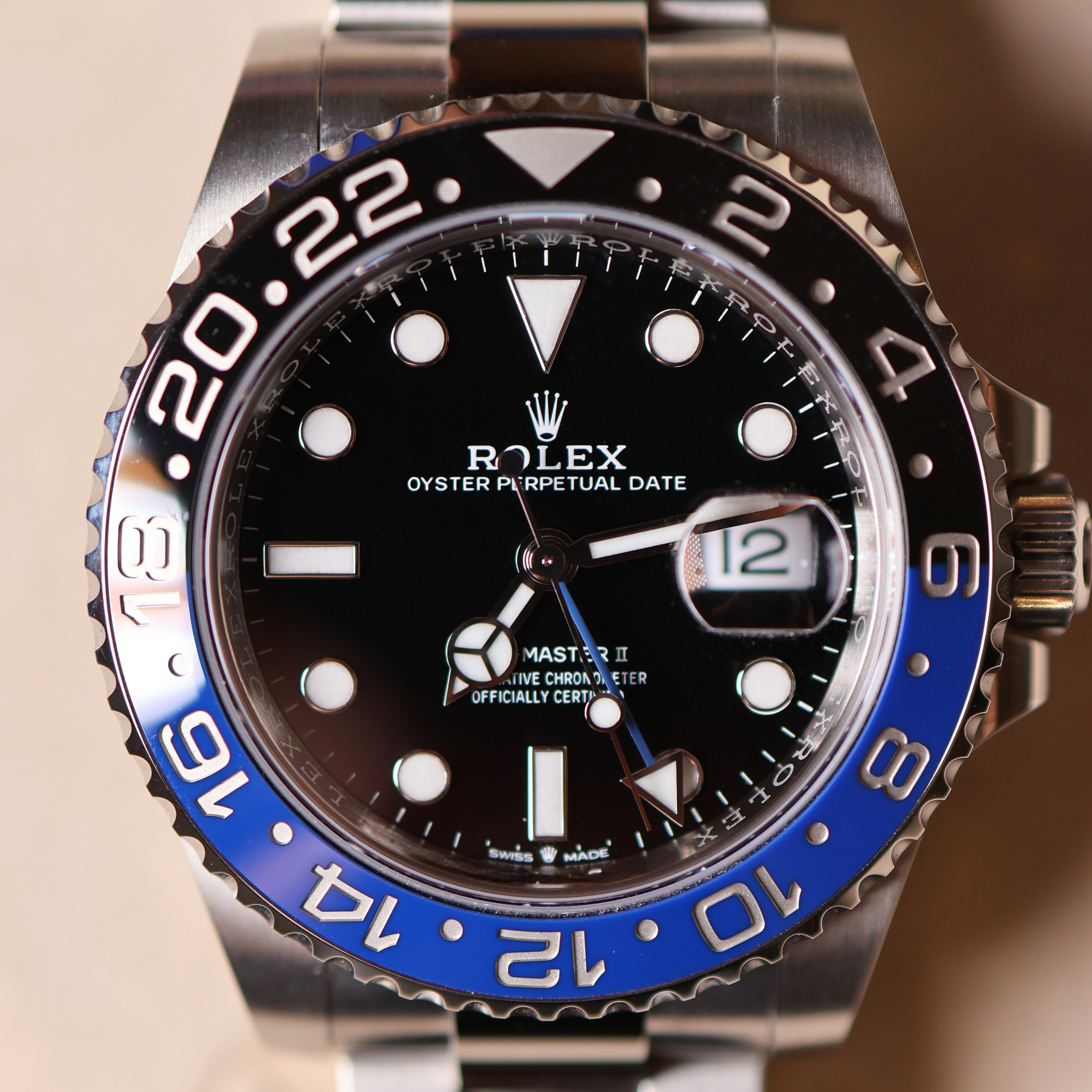 GMT-Master II 'Batman' Oyster