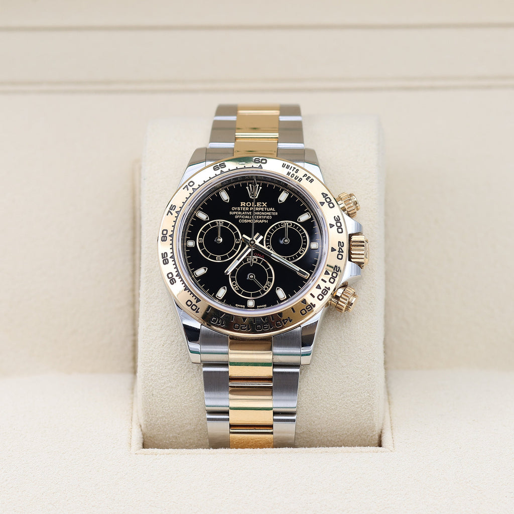 Rolex Daytona Two Tone Black Dial 116503