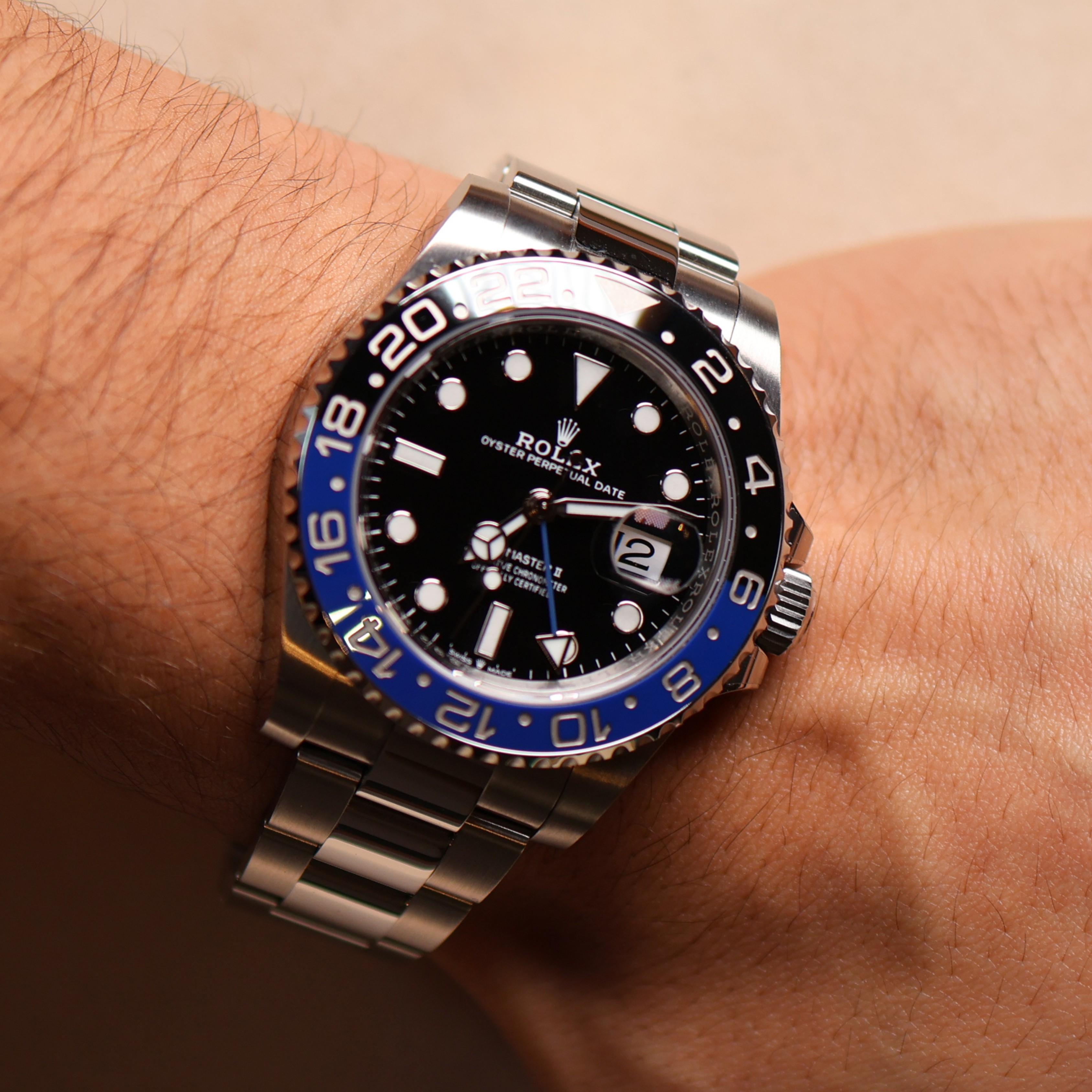 GMT-Master II 'Batman' Oyster