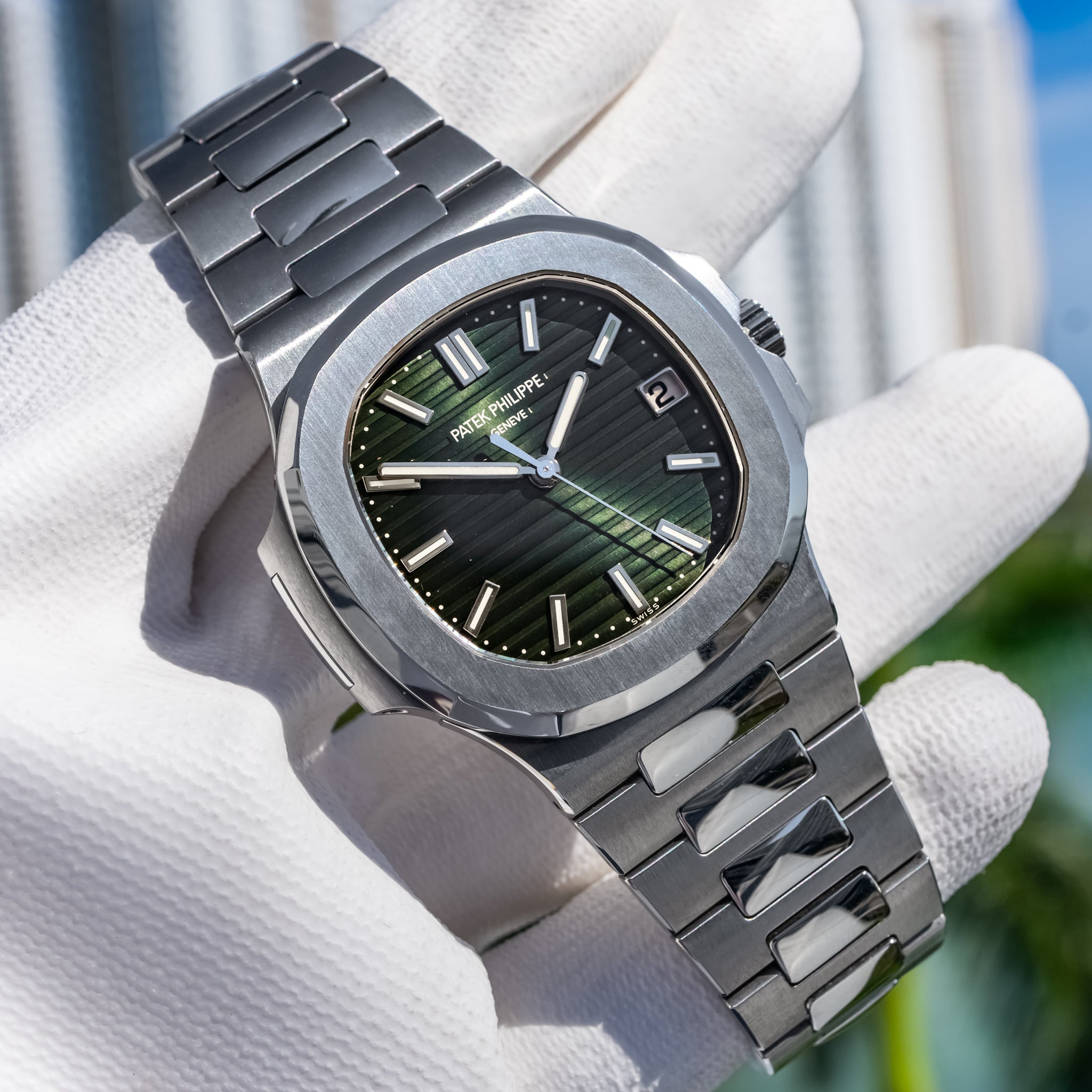 Patek Philippe Nautilus Green Dial
