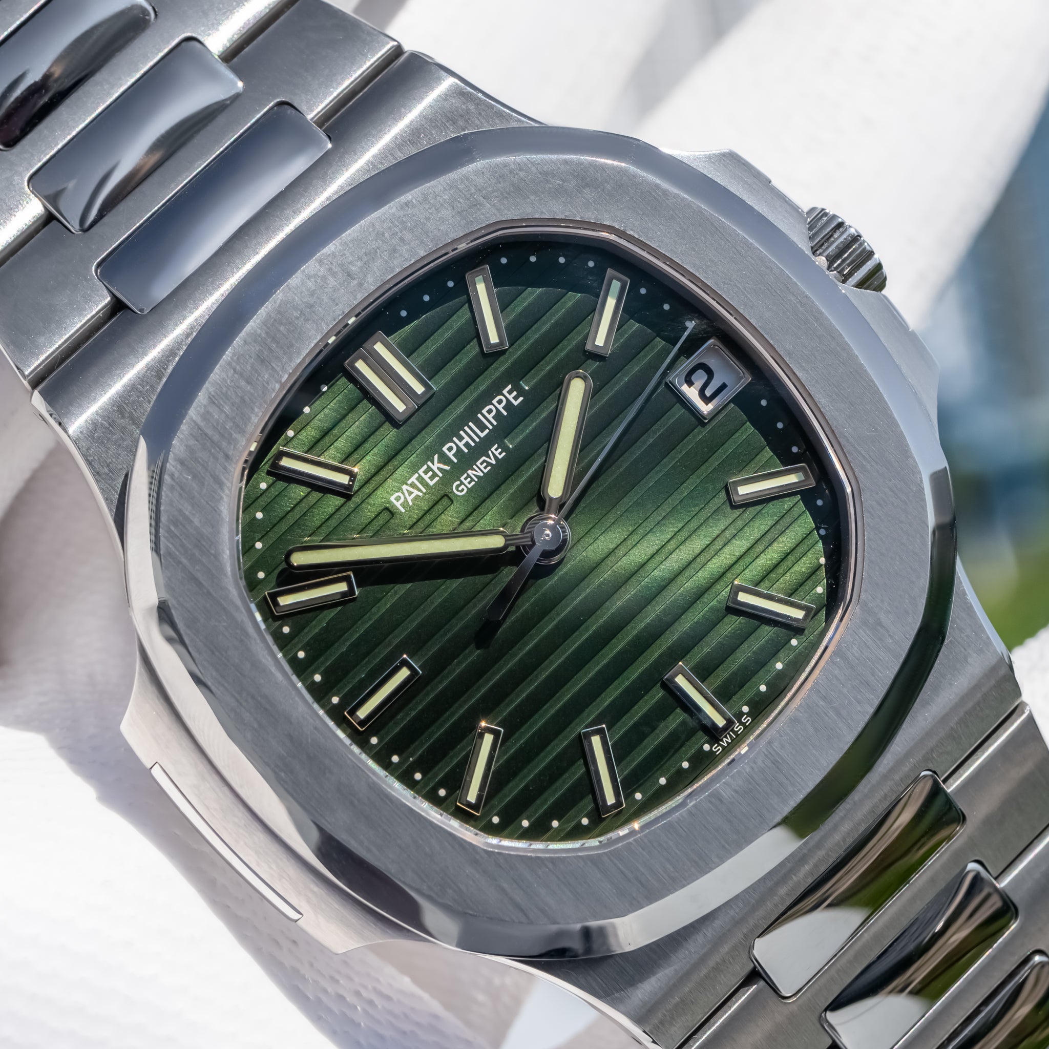 Patek Philippe Nautilus Green Dial