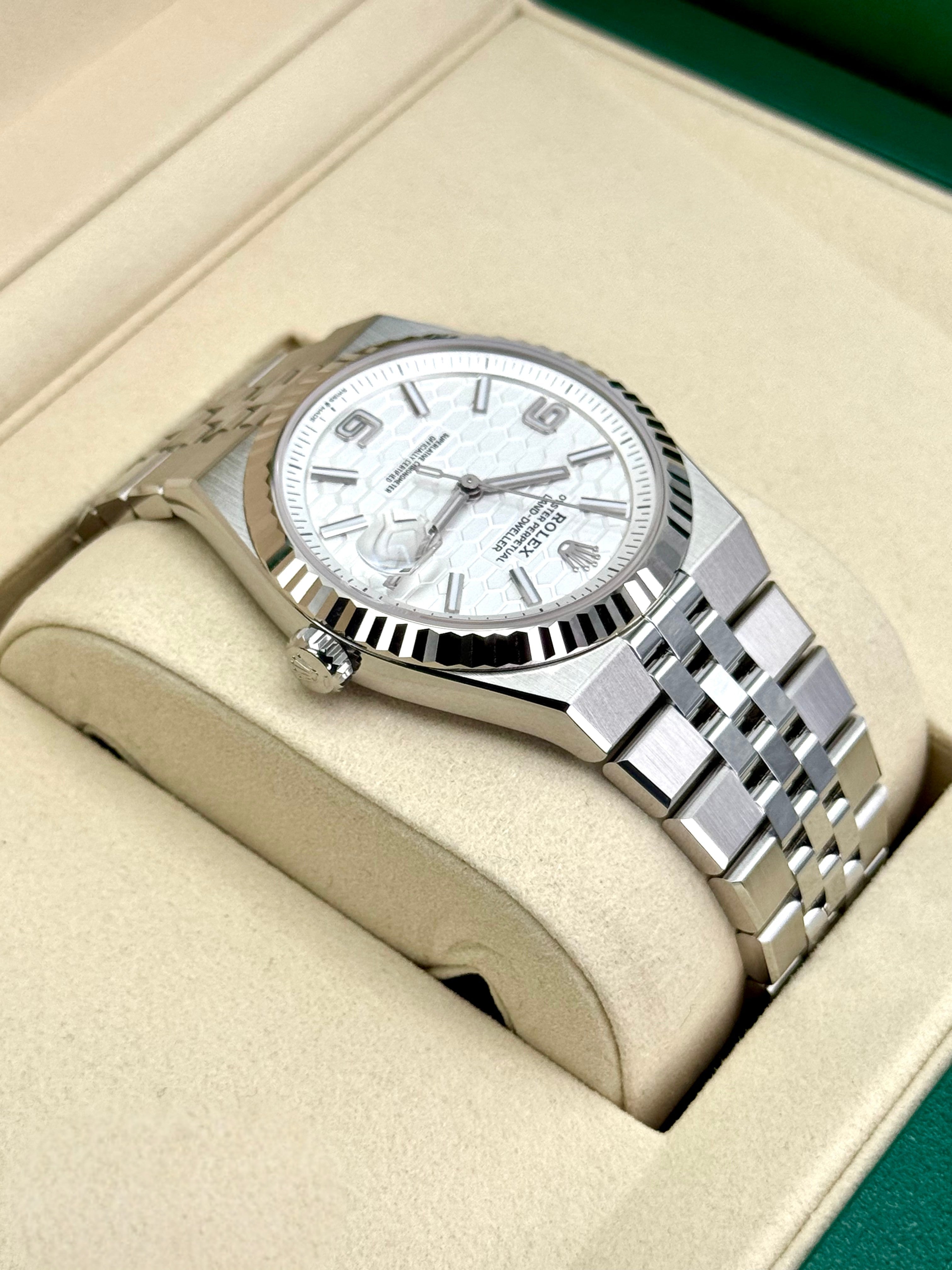 Rolex Land-Dweller Stainless Steel White (2025)