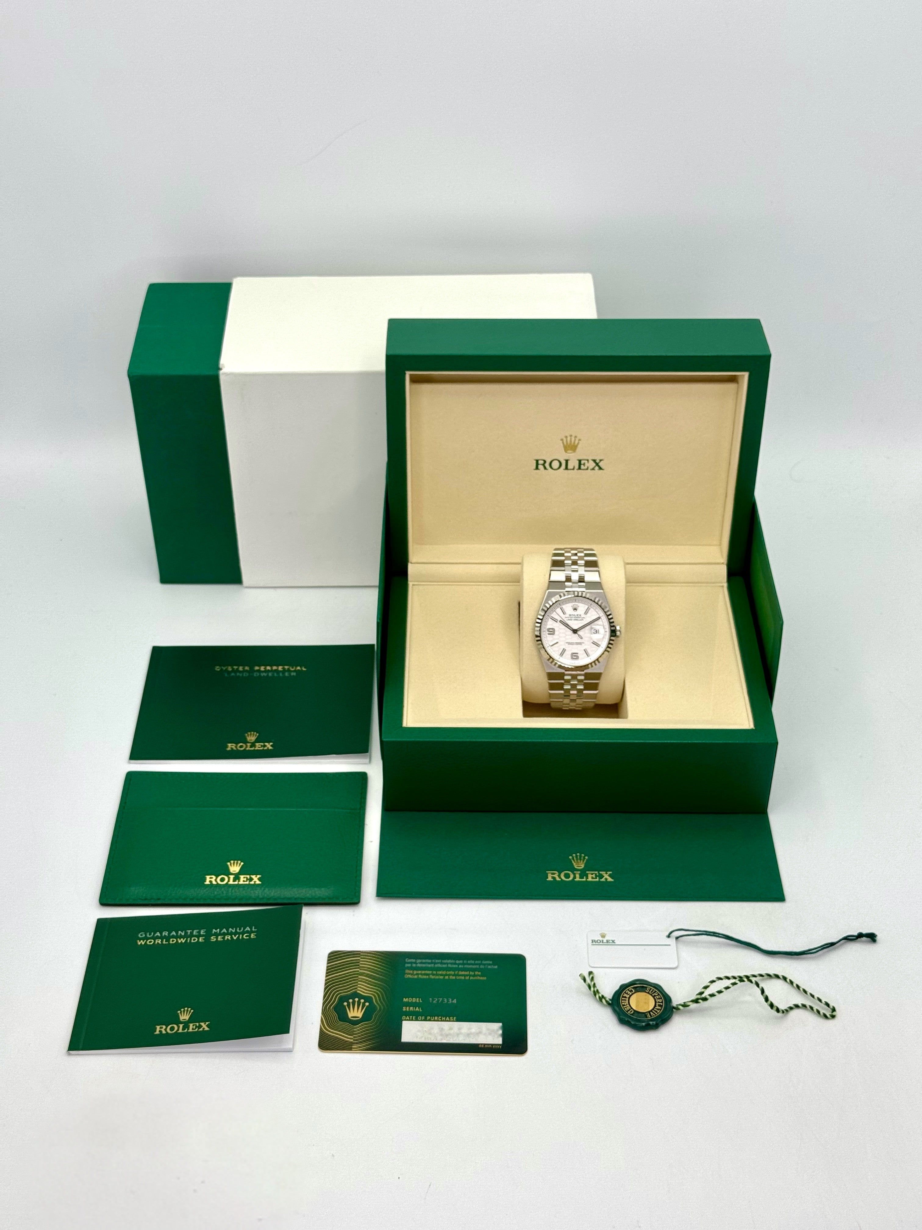 Rolex Land-Dweller Stainless Steel White (2025)