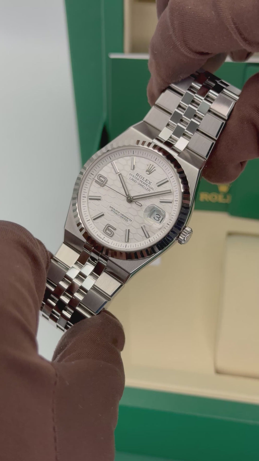 Rolex Land-Dweller Stainless Steel White (2025)