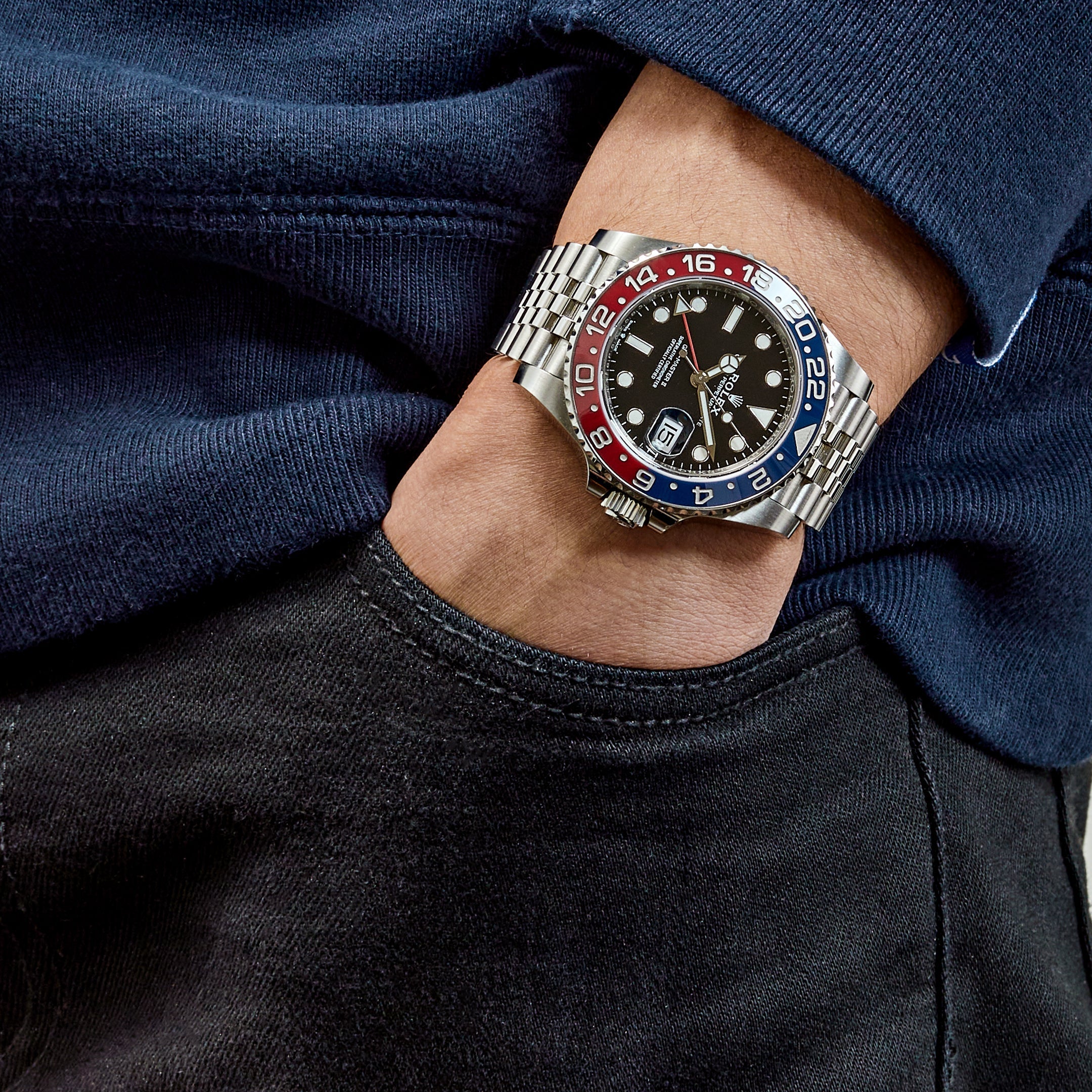 rolex GMT-MASTER II - PEPSI