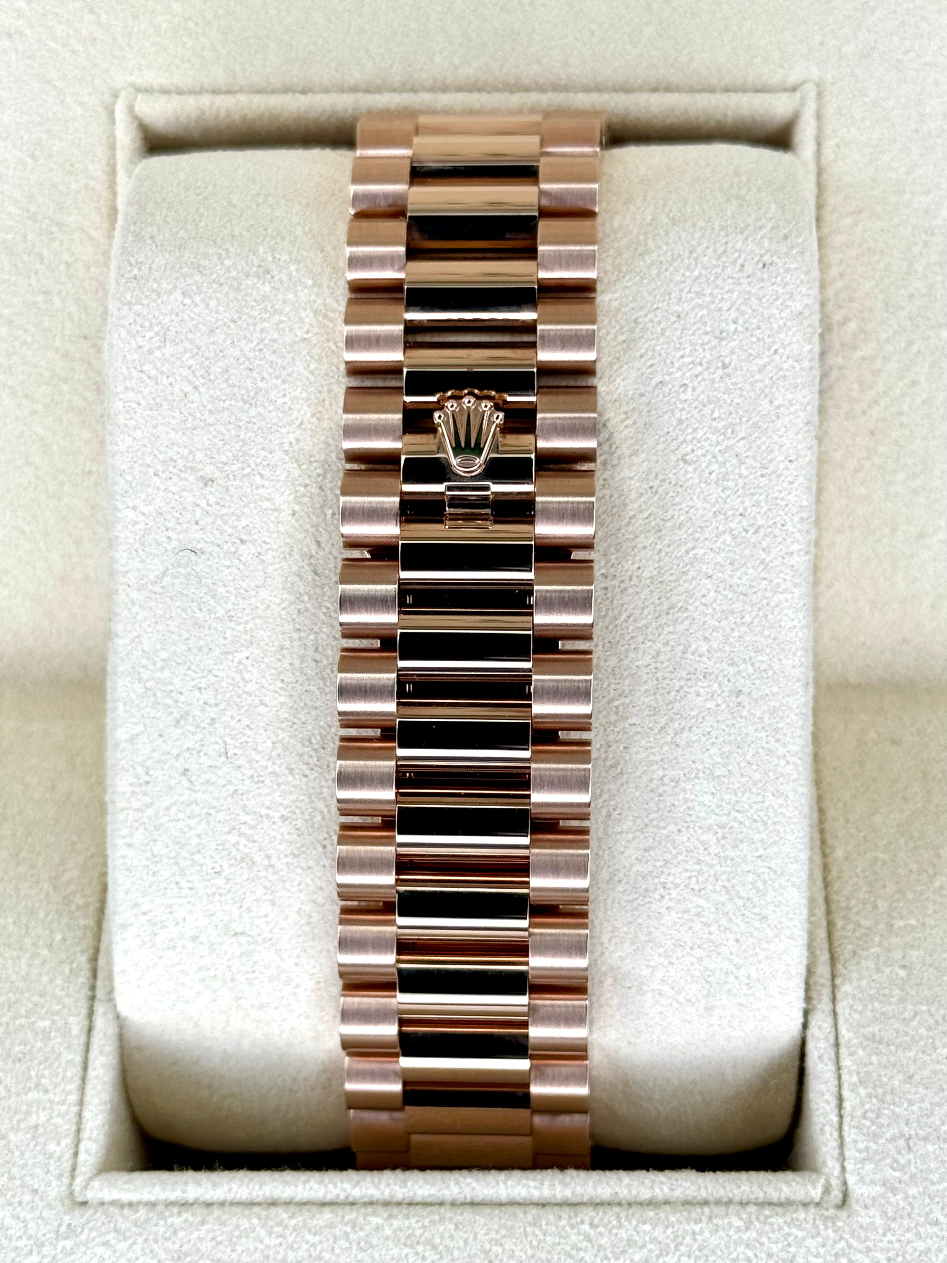 Rolex Day-Date chocolat