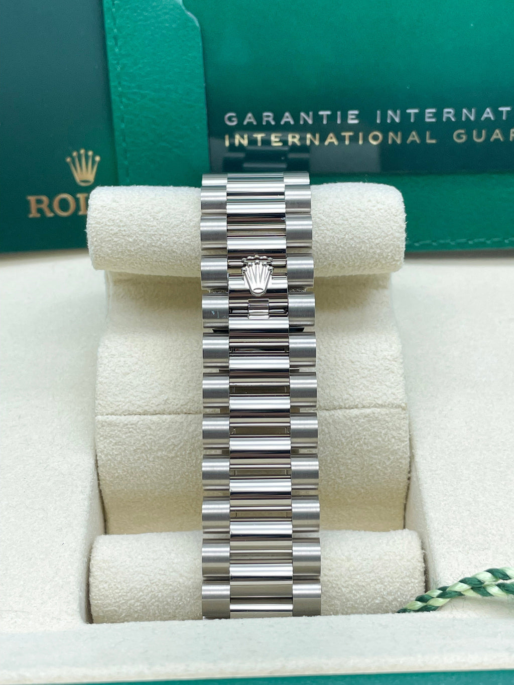 Rolex Day-Date White Gold Blue