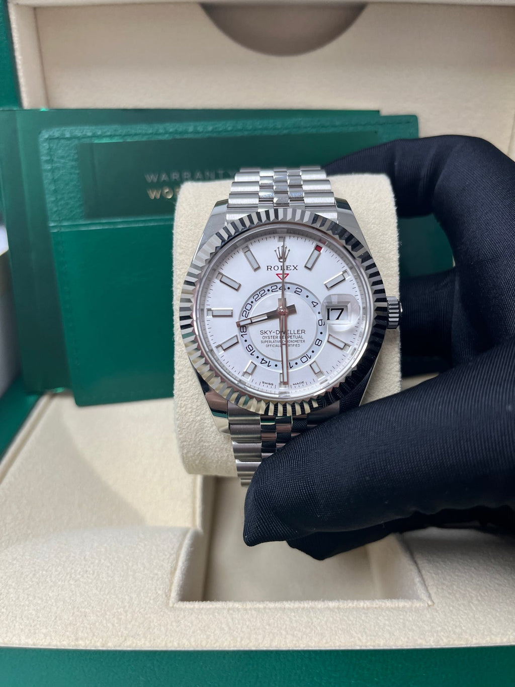 Sky Dweller Blanc Jubilee 40 mm