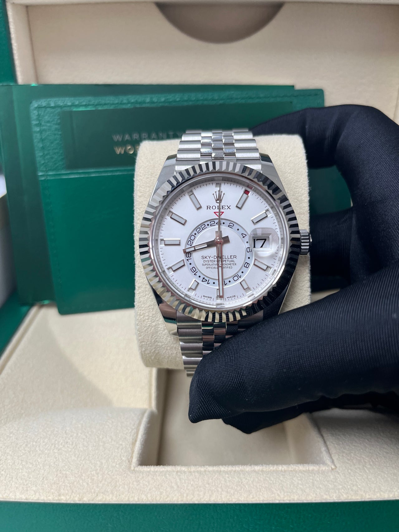 Sky Dweller Blanc Jubilee 40 mm