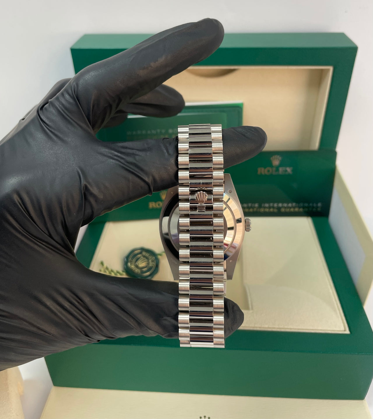 Rolex Day-Date white 40mm