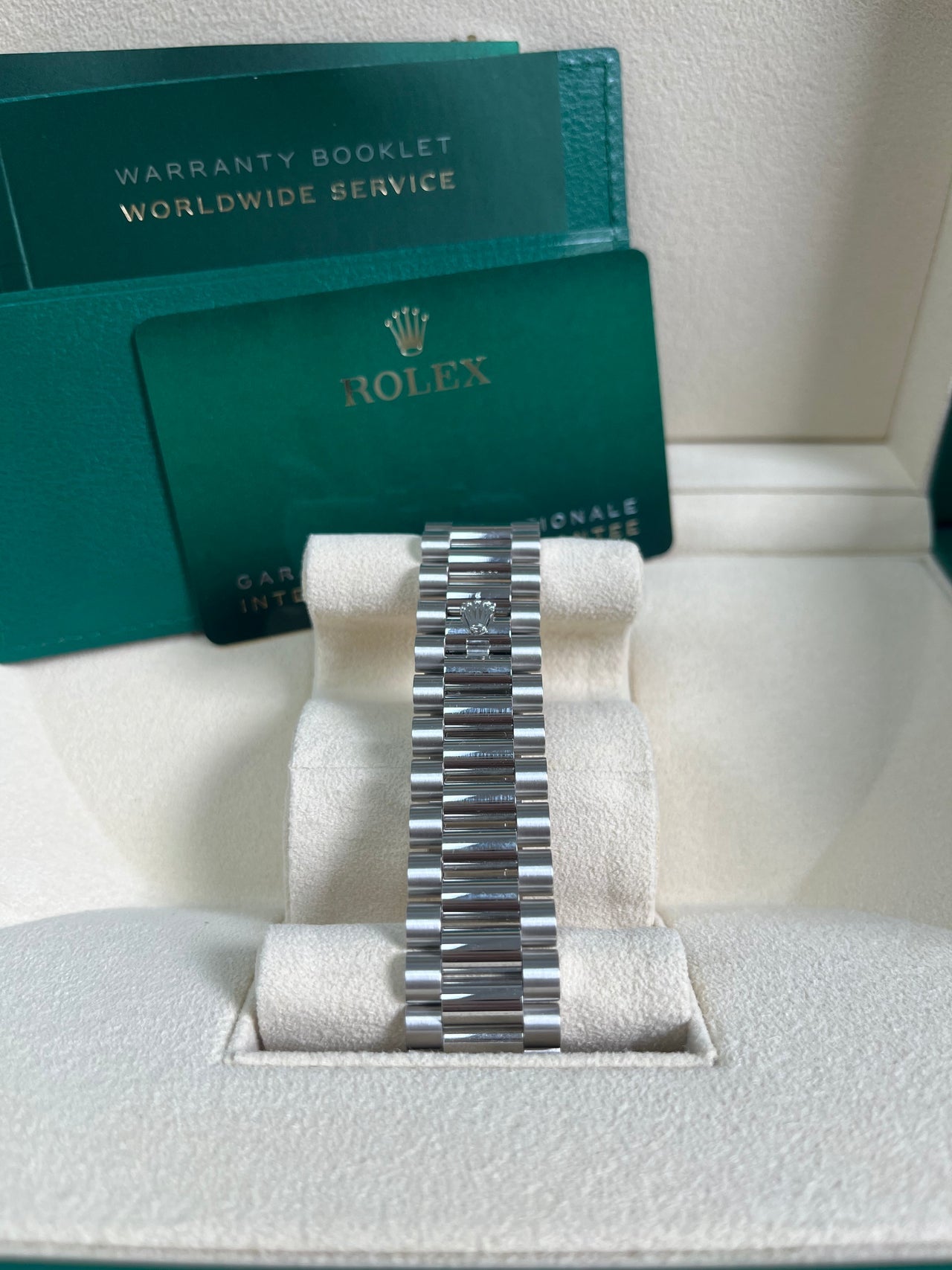 rolex day-date platinum meteorite