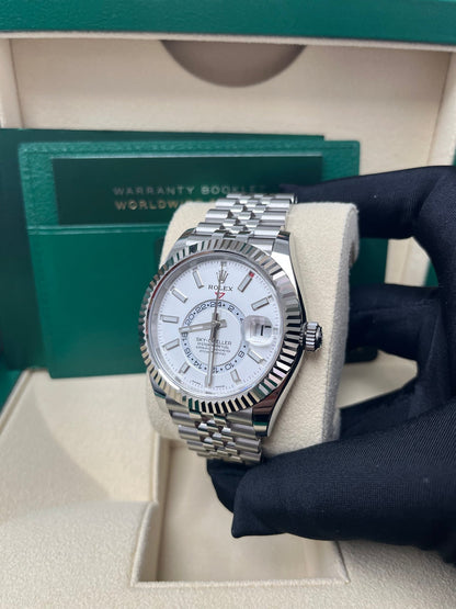 Sky Dweller Blanc Jubilee 40 mm