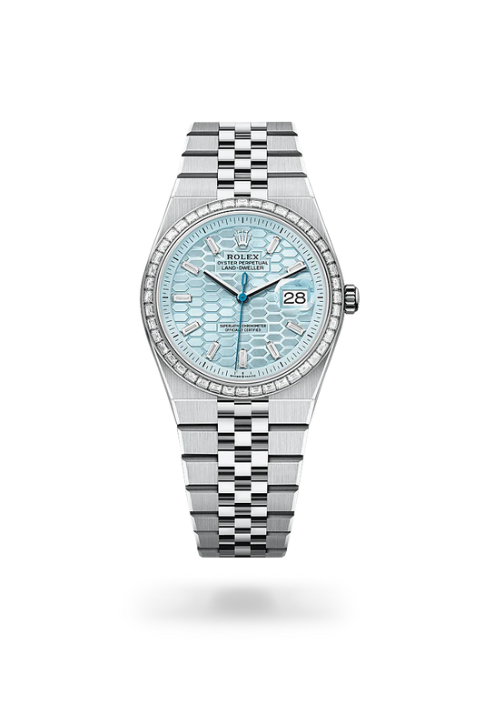 Rolex land-dweller blue
