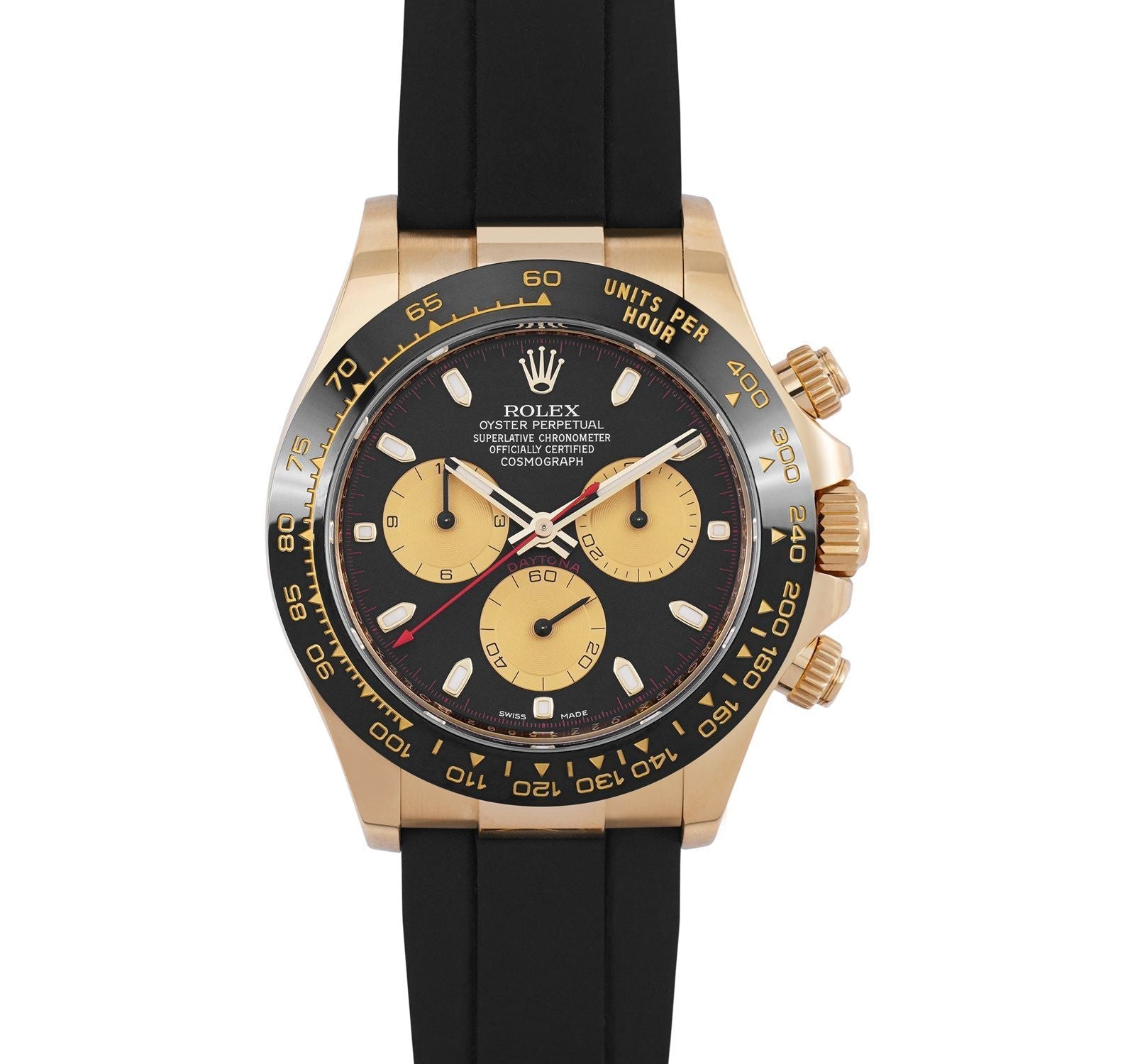 Rolex Daytona Black Oysterflex