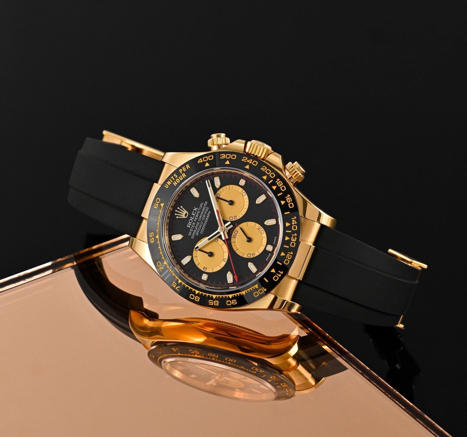 Rolex Daytona Black Oysterflex