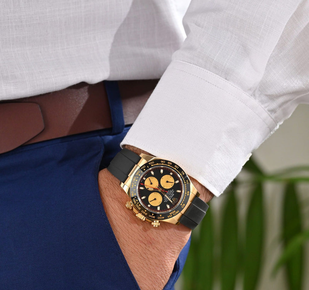 Rolex Daytona Black Oysterflex