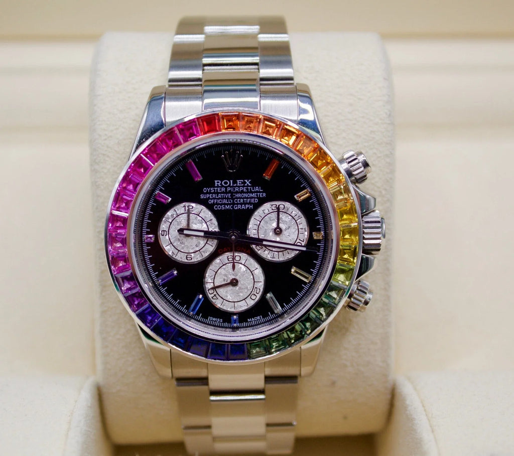 Rolex  Daytona Rainbow gris